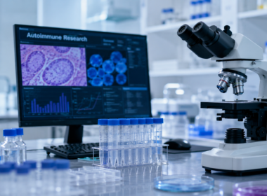 Representative image of autoimmune drug research as ImmuPharma plc seeks a P140 licensing deal and advances Kapiglucagon toward early clinical development.