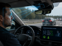 Representative image of in-vehicle driver-monitoring technology as Seeing Machines Limited scales automotive royalties and production volumes ahead of a crucial October 2026 refinancing deadline.