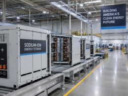 Peak Energy plans a $71 million sodium-ion battery storage factory in Sacramento with up to 4 GWh of annual production capacity. Representative image.