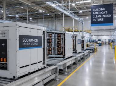 Peak Energy plans a $71 million sodium-ion battery storage factory in Sacramento with up to 4 GWh of annual production capacity. Representative image.