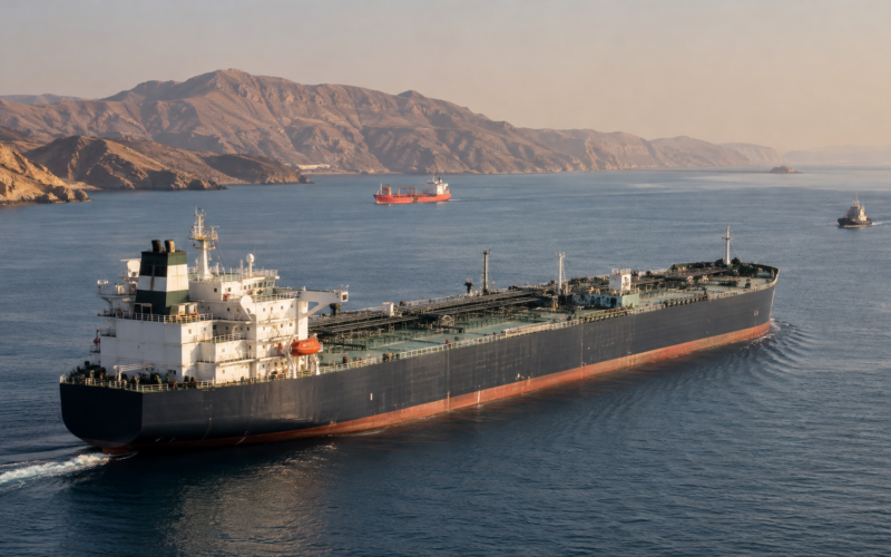 ADNOC Logistics & Services’ $1.3 billion fleet expansion adds 11 crude and gas carriers as Strait of Hormuz risks reshape global energy shipping and export security. Representative image.