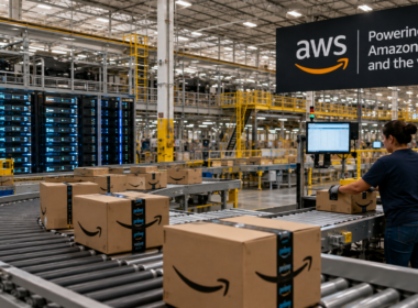 Amazon’s second-quarter 2026 results spotlight accelerating Amazon Web Services growth, record operating profit and a sharply higher artificial intelligence infrastructure spending plan, while an Anthropic investment gain inflates headline net income. Representative image.