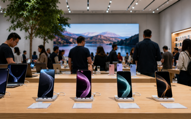 Apple’s record fiscal third-quarter revenue and strong iPhone, Mac and Services growth are overshadowed by softer September-quarter guidance, rising component costs and a major leadership transition. Representative image.