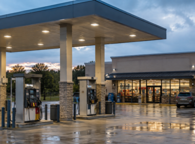 Representative image: An Arko Corp convenience store fuel pump and forecourt in the United States, reflecting the Q2 2026 revenue beat, the 5.7% drop in retail same-store fuel gallons and the ARKO Petroleum Corp agreement to acquire U.S. Petroleum Partners for $205 million.