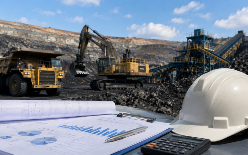 Asian Energy Services entered FY27 with 135% Q1 revenue growth and a ₹1,754 crore standalone order book, but narrowing EBITDA margins add a key execution test as the company diversifies beyond Coal India and advances its proposed Oilmax merger. Representative image.