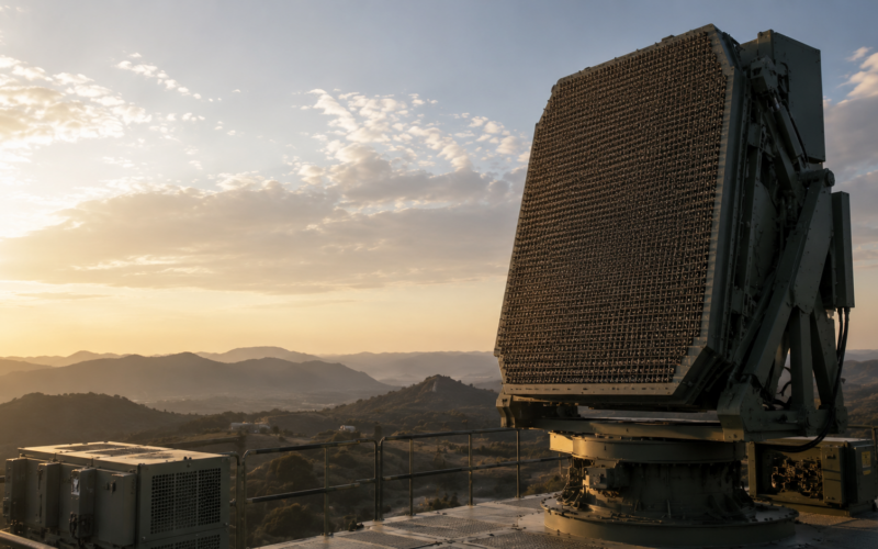 Astra Microwave Products’ ₹2,205.23 crore order for 122 Active Antenna Array Units and 121 interface frames underscores the scale of India’s Uttam Radar programme and the long-cycle manufacturing opportunity tied to its five-year delivery schedule. Representative image.