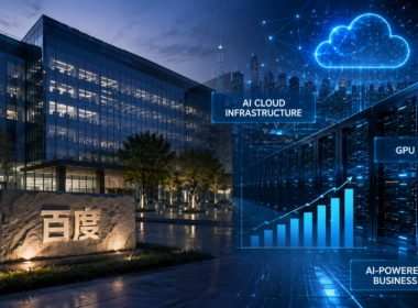 Baidu’s second-quarter 2026 results highlight the tension in its AI transition, with AI Cloud Infrastructure revenue rising 50% and GPU Cloud revenue surging 283% even as legacy businesses weakened and total revenue declined 4%. Representative image.