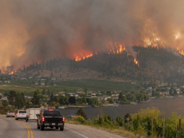 British Columbia’s Bald Range wildfire has forced more than 20,000 residents from Summerland, Peachland and surrounding Okanagan communities as the province battles an escalating wildfire emergency. Representative image.