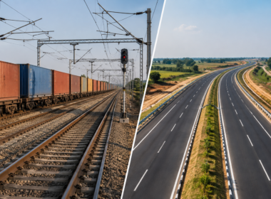 The Union Cabinet has approved four railway multitracking projects and an 82.6-km Bihar highway with combined investment of about ₹13,041 crore, targeting freight bottlenecks and faster road connectivity. Representative image.