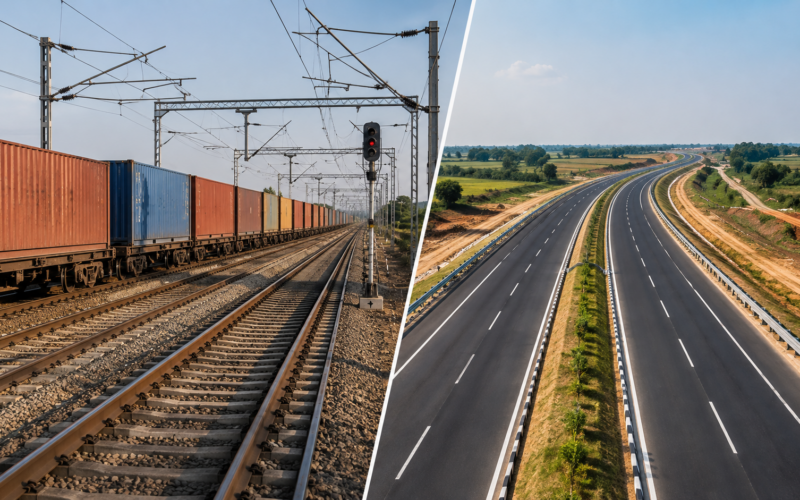The Union Cabinet has approved four railway multitracking projects and an 82.6-km Bihar highway with combined investment of about ₹13,041 crore, targeting freight bottlenecks and faster road connectivity. Representative image.