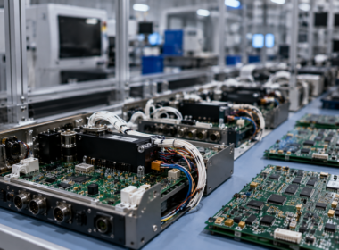 Centum Electronics has increased its standalone order book 31% to about ₹1,800 crore while exiting loss-making overseas operations and focusing capital on Indian defence, aerospace, semiconductor-equipment and industrial electronics opportunities. Representative image.