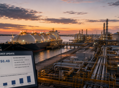 Cheniere Energy’s stronger LNG production, higher margins and Corpus Christi Stage 3 ramp-up have driven an increase in 2026 adjusted EBITDA guidance to as much as $8.4 billion, putting future LNG expansion and cash-flow growth firmly in focus. Representative image.