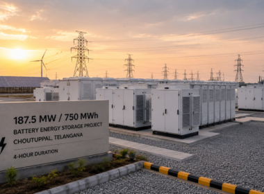 Coal India’s 187.5 MW/750 MWh Choutuppal battery energy storage project has entered EPC procurement, with the ₹1,057.09 crore four-hour asset backed by a Telangana Power Generation Corporation award. Representative image.