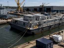 Conrad Industries’ US$292.8 million contract backlog highlights strong future workload visibility, but growing dependence on the U.S. Navy’s barge programme raises the stakes for execution as current revenue and profit remain under pressure. Representative image.