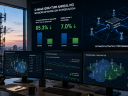D-Wave Quantum’s second production deployment at NTT DOCOMO uses quantum annealing to optimize mobile-network tracking areas, cutting peak location-registration signaling by 65.3% while also reducing paging traffic. Representative image.