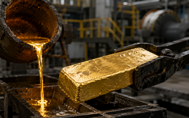 Deccan Gold Mines has produced its first gold doré at the Altyn Tor project in Kyrgyzstan, validating the project’s processing flowsheet and marking a key operational milestone as attention shifts to whether the mine can achieve sustained commercial gold production. Representative image.