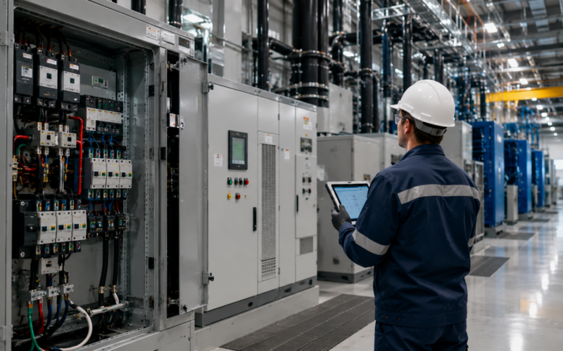 Eaton’s record second-quarter 2026 revenue, raised earnings outlook and accelerating data centre orders strengthen its position across electrical infrastructure, grid power and artificial intelligence cooling systems. Representative image.