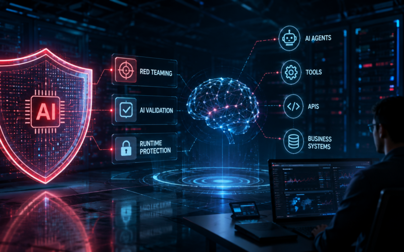 Fortinet’s acquisition of Virtue AI expands its artificial intelligence cybersecurity capabilities with automated red-teaming, continuous AI validation and runtime protection designed to secure autonomous agents interacting with APIs, software tools and business systems. Representative image.