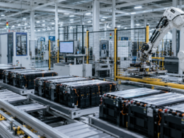 GP Eco Solutions-backed iNVERGY has commissioned a 3 GWh battery energy storage manufacturing facility at Dasna, investing more than ₹200 crore in a 217,000-square-foot automated plant to scale domestic BESS production. Representative image.