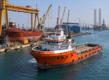 Garden Reach Shipbuilders expands its commercial shipbuilding push with a ₹1,032 crore Oil and Natural Gas Corporation contract for four platform supply vessels supporting India’s offshore energy operations. Representative image.