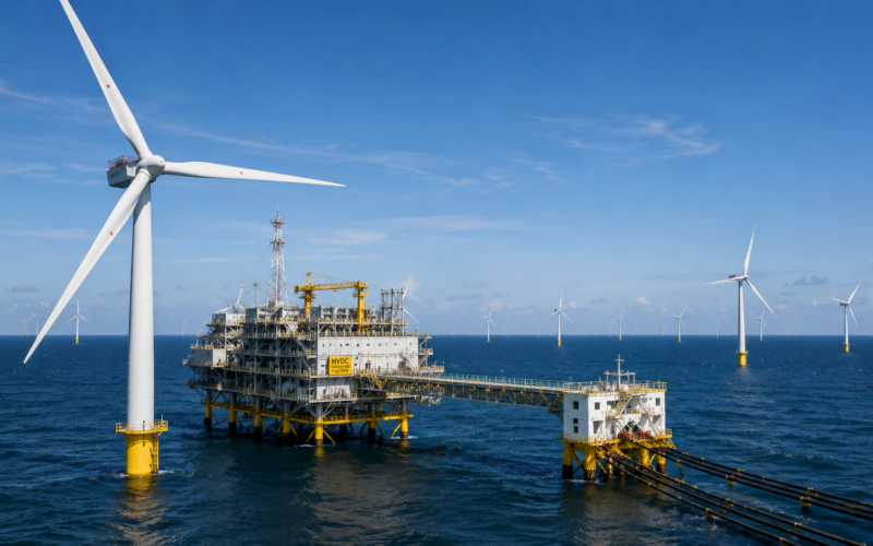 The 2.9GW Hornsea 3 Offshore Wind Farm will combine 197 monopile foundations, Siemens Gamesa turbines and high-voltage direct current infrastructure to deliver large-scale renewable power from the UK North Sea. Representative image.