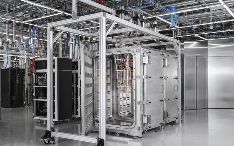 IBM joins two cryogenic modules in step toward 2029 fault-tolerant quantum computer