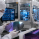 IQE plc manufactures advanced compound-semiconductor wafers used in artificial intelligence data centres, optical communications, defence, satellites, smartphones, automotive sensors and power electronics. Representative image.