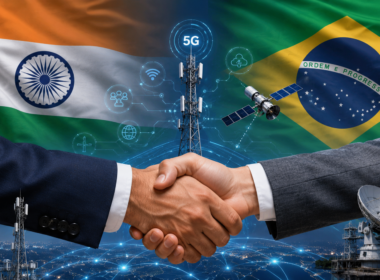 India-Brazil telecom cooperation expands across 5G, 6G, Open RAN, satellite connectivity, artificial intelligence and submarine cable infrastructure under a new bilateral ICT framework. Representative image.