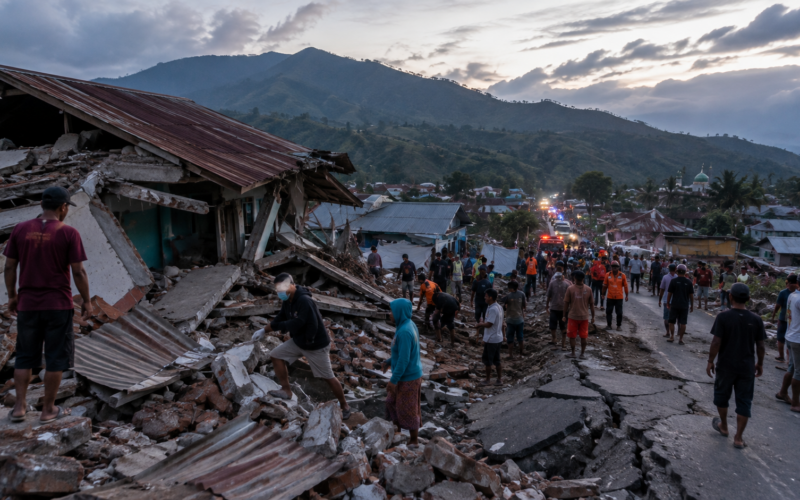 Indonesia faced a second powerful earthquake on August 15 as rescue operations continued after the magnitude 7.7 Flores quake killed at least 47 people and left some communities near the epicentre difficult to reach. Representative image.