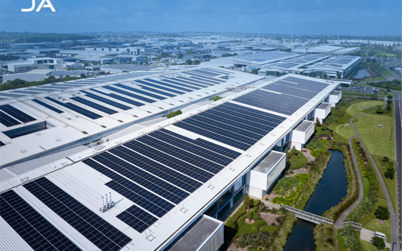 JA Solar supplies 5.3MW Fisher & Paykel Healthcare rooftop system as New Zealand solar scales up
