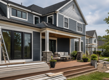 James Hardie Industries share price jumped after stronger Q1 FY27 earnings and a raised outlook, putting AZEK integration, housing demand and debt reduction in focus. Representative image.