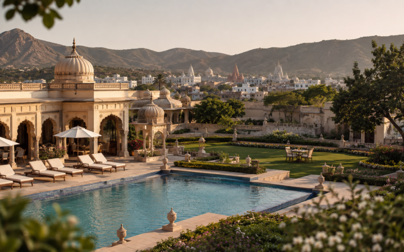 Lords Hotels & Resorts is expanding in Pushkar with the 112-room Lords Sambhav Villas, targeting pilgrimage tourism, destination weddings, family leisure and MICE demand in Rajasthan. Representative image.