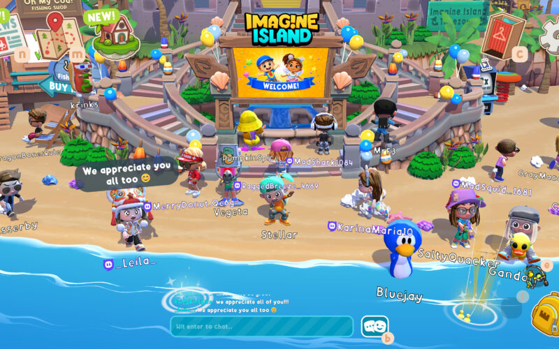 Magic Potion Games takes Imagine Island beyond beta after attracting more than one million players