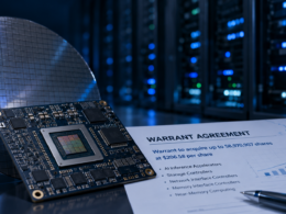 Marvell Technology’s expanded Google custom-chip relationship includes warrants covering up to 58.97 million shares, with most vesting tied to qualifying AI semiconductor revenue rather than an immediate $12.18 billion investment. Representative image.