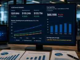 Microsoft’s fiscal 2026 results show surging revenue and profit from its AI and cloud expansion, even as free cash flow after infrastructure investment declined, sharpening investor focus on the cost of scaling artificial intelligence. Representative image.