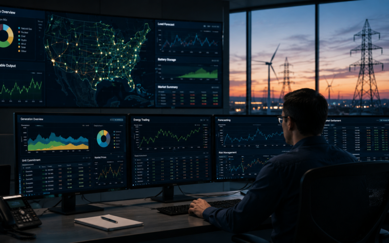 Mitsubishi Electric Corporation’s $1.4 billion acquisition of PCI Energy Solutions expands its push into power-market software as utilities manage increasingly complex grids shaped by renewables, battery storage and rising electricity demand. Representative image.