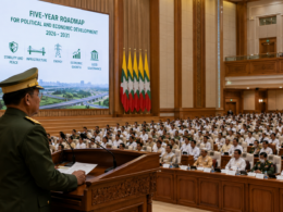 Myanmar President Min Aung Hlaing’s five-year roadmap links infrastructure, energy and economic development promises with delayed elections, continued military conscription and rejection of the Association of Southeast Asian Nations peace framework. Representative image.