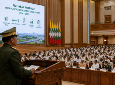 Myanmar President Min Aung Hlaing’s five-year roadmap links infrastructure, energy and economic development promises with delayed elections, continued military conscription and rejection of the Association of Southeast Asian Nations peace framework. Representative image.