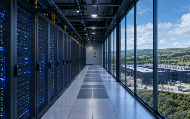 Nebius Group’s expansion into the South Wales AI Growth Zone highlights the scale of its UK artificial intelligence infrastructure buildout, even as surging capital expenditure underscores the cost of sustaining rapid AI cloud growth. Representative image.