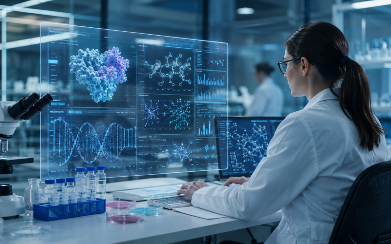 Artificial intelligence-powered drug discovery takes centre stage as Lantern Pharma establishes Open Medicine AI to commercialize its multi-agent AI co-scientist platform across medicine. Representative image.
