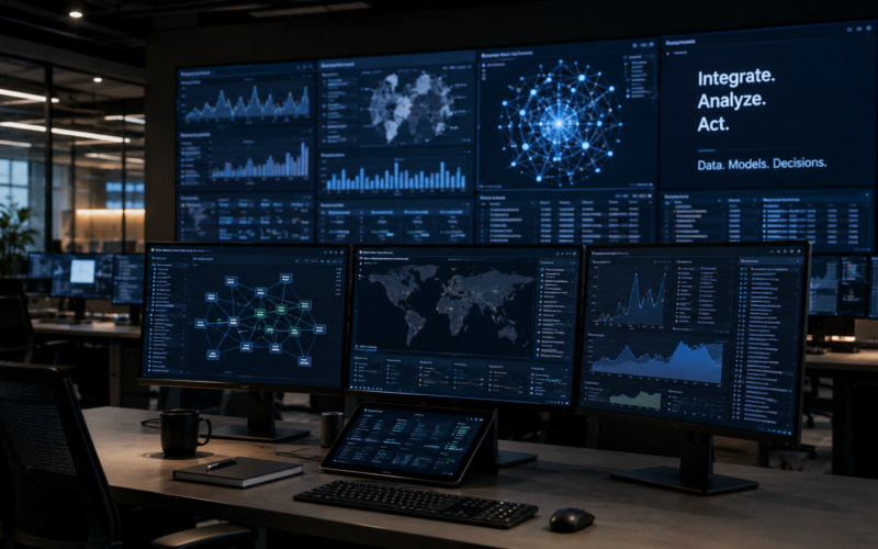 Palantir Technologies has evolved from its intelligence and defence roots into a broader artificial intelligence and data software platform spanning government, manufacturing, healthcare, energy, finance and logistics. Representative image.