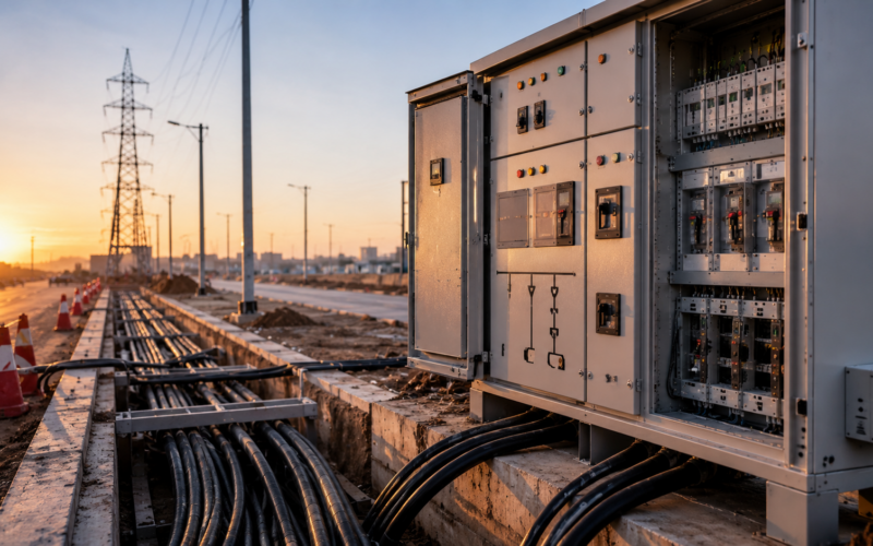 RMC Switchgears’ ₹344.10 crore order win, including ₹333.80 crore of PGVCL underground-cabling work, has lifted its unexecuted order backlog to about ₹1,188 crore even as the company navigates a sharp Q1 revenue decline. Representative image.