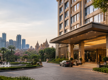 A contemporary hotel property illustrates Radisson Hotel Group’s plan to sign 10 new hotels across seven Indian states, targeting business, pilgrimage and leisure travel markets. Representative image.