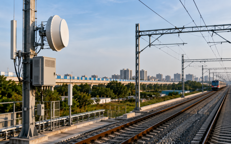 RailTel entered FY27 with a ₹11,747 crore order book after Q1 order inflow surged to ₹1,688 crore, while more than ₹386 crore of fresh August contracts further strengthened revenue visibility across rail telecom, digital infrastructure and connectivity projects. Representative image.