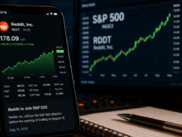 Reddit's 12.6% surge ahead of S&P 500 inclusion puts index buying, U.S. user growth and RDDT's premium valuation in investor focus. Representative image.