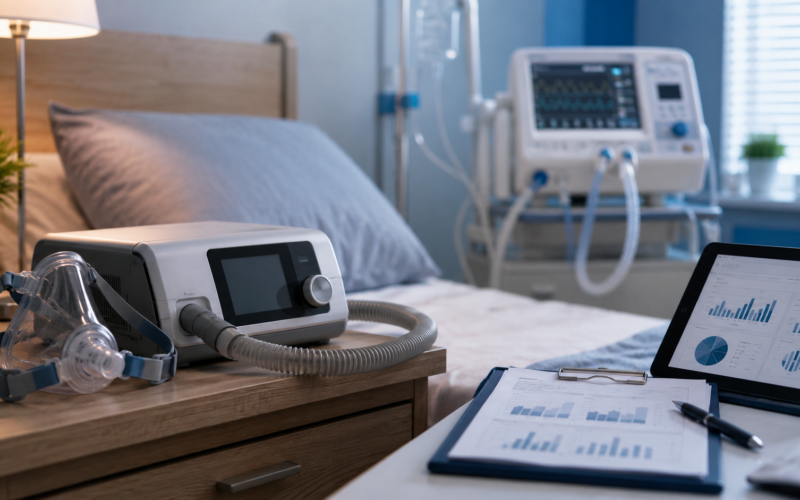 ResMed share price fell after weaker FY27 revenue guidance and the Astral ventilator recall, putting sleep apnea growth, margins and product recovery in focus. Representative image.