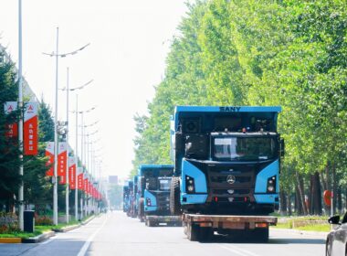 SANY expands autonomous mining into South America with SKT110Ei electric truck fleet