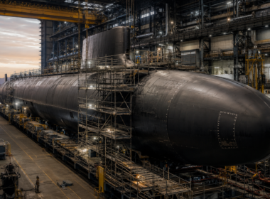 SSN-AUKUS is moving toward first UK steel cutting in 2027 as Britain and Australia expand nuclear-submarine shipyards, reactor manufacturing and supply chains for deliveries from the late 2030s. Representative image.
