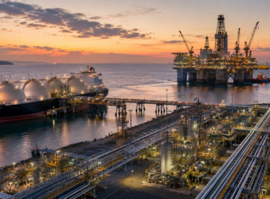 Santos Limited is entering a critical cash-generation phase as Barossa LNG and Pikka Phase 1 ramp up, with second-half 2026 production expected to rise 20% to 30% from first-half levels after heavy investment weighed on interim profit. Representative image.
