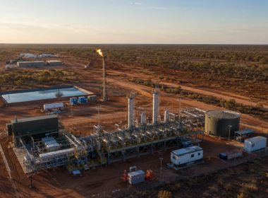 Tamboran Resources is moving closer to first gas sales from the Shenandoah South Pilot Project in Australia’s Beetaloo Basin, with processing infrastructure nearing commissioning and initial production targeted for the third quarter of 2026. Representative image.